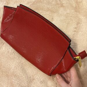 Estée Lauder | Fire Cracker Red Cosmetic Makeup Travel
Hand Bag Case Clutch